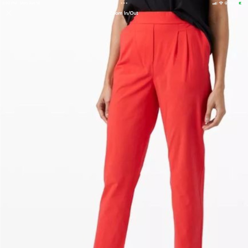 Lululemon true trouser high rise pants